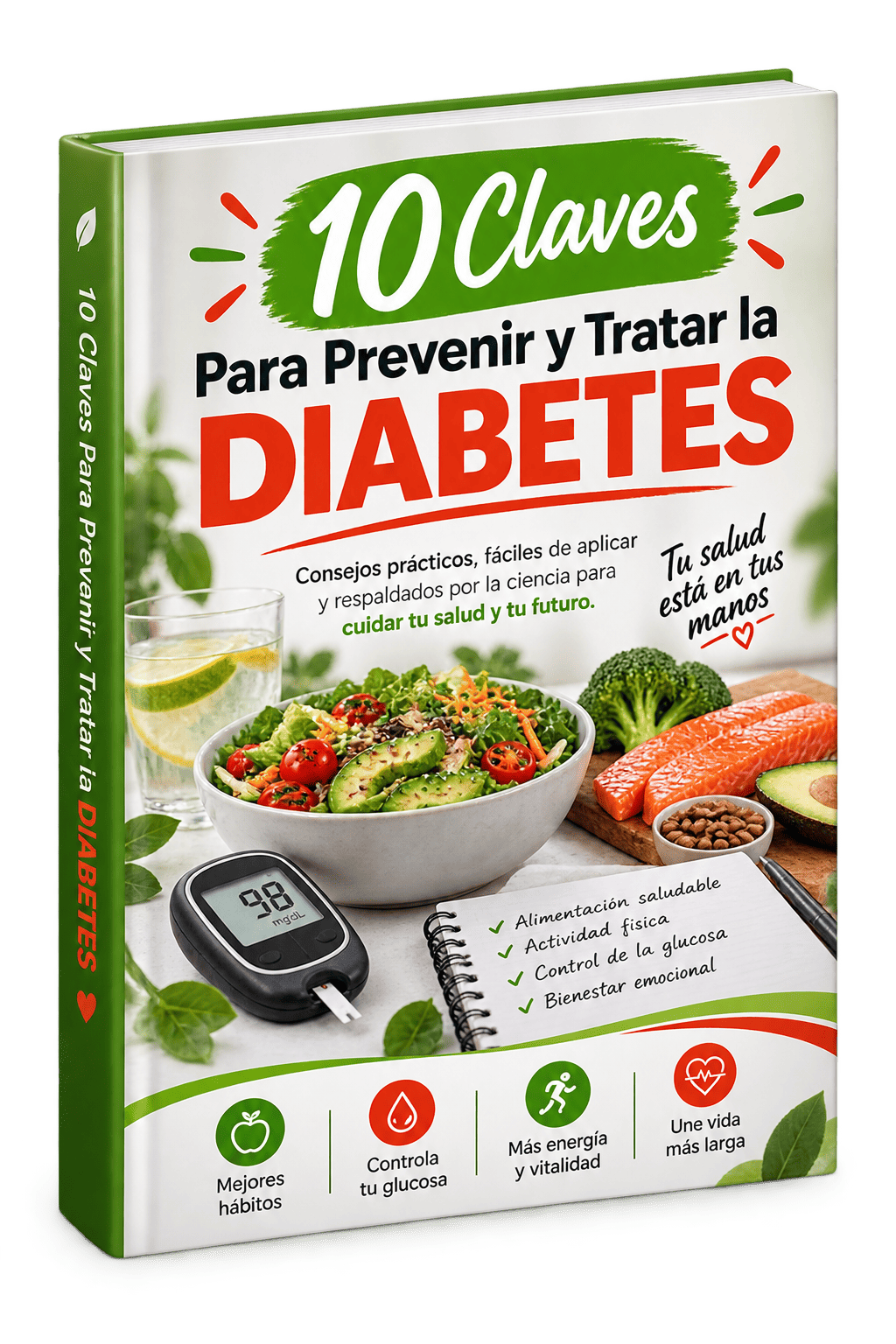 Portada del bono: 10 Claves Para Prevenir y Tratar la Diabetes